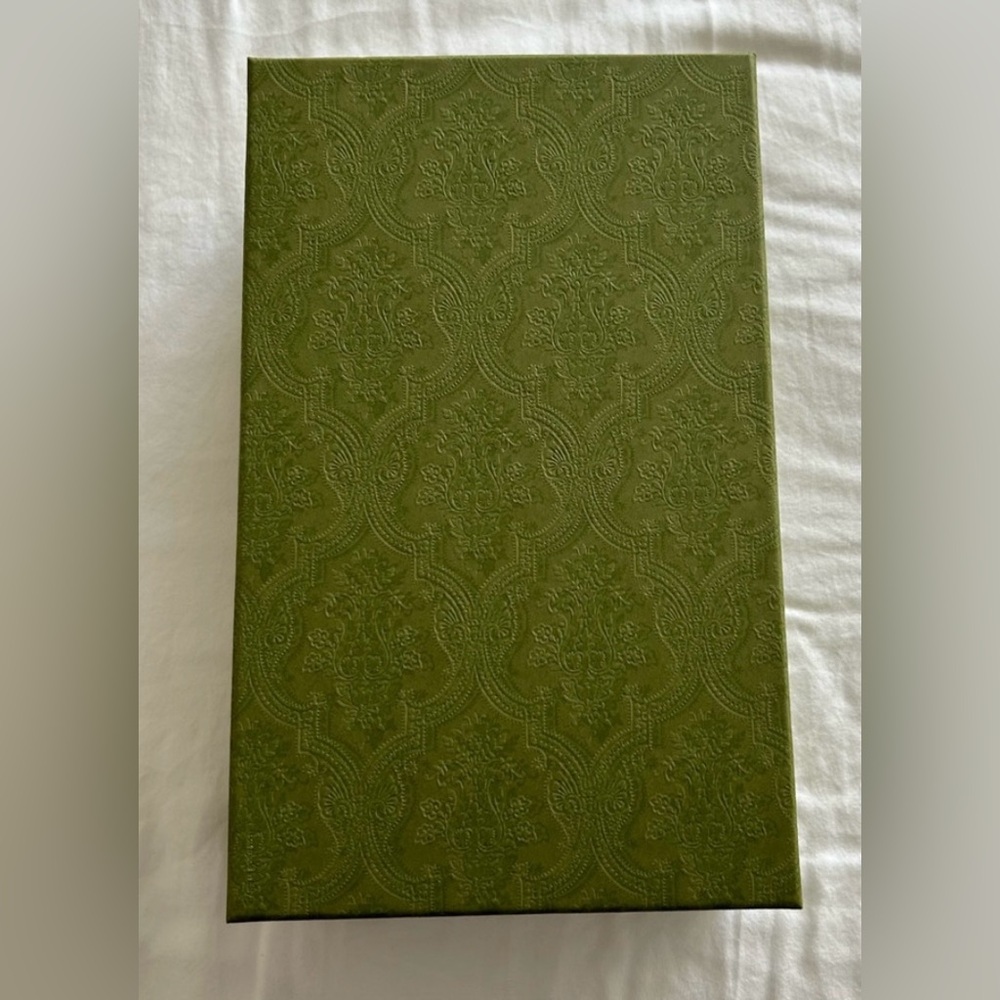 Gucci Green Embossed Storage Box